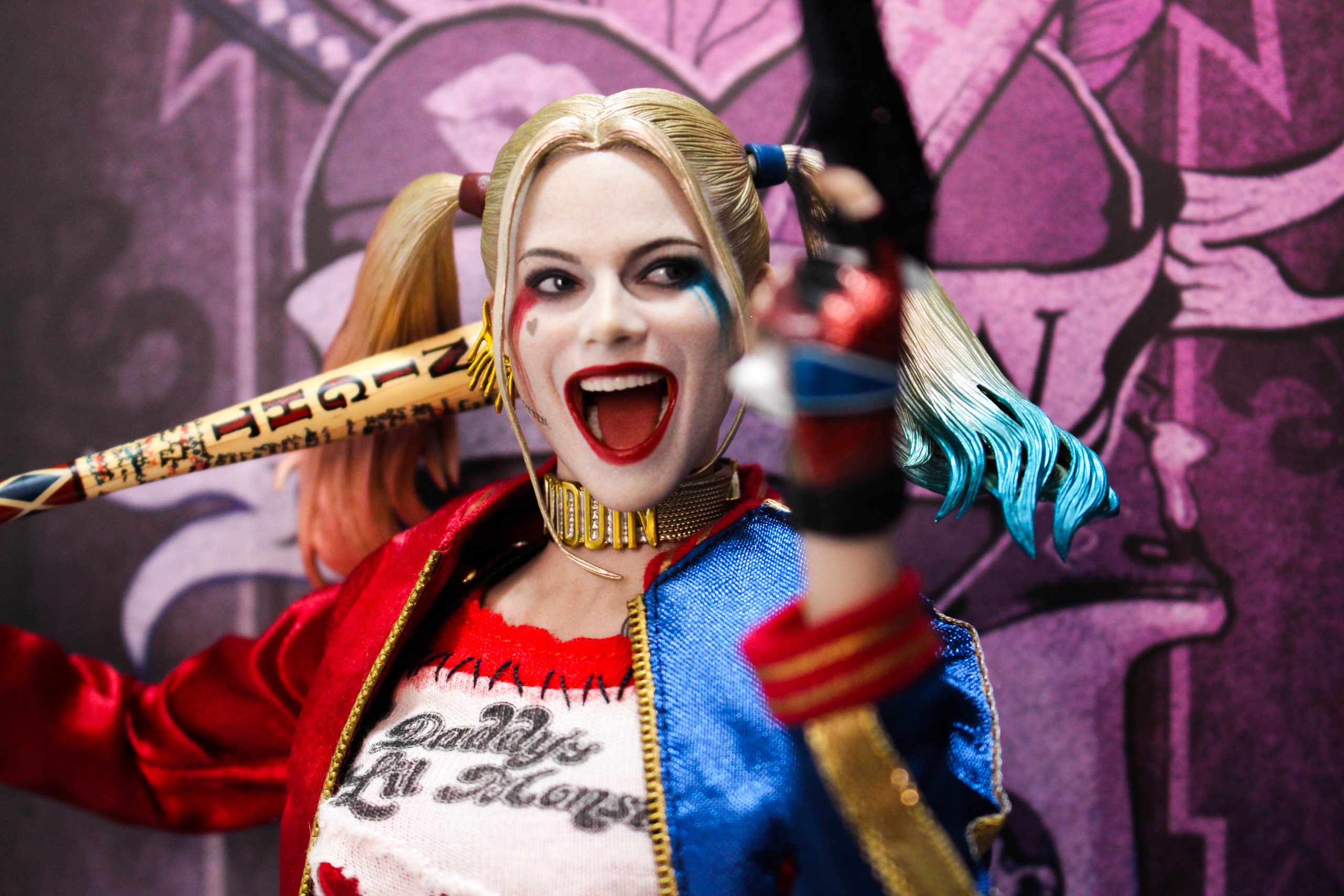 Boneca Harley Quinn Realista Es Suicida Arlequina No Brasil!